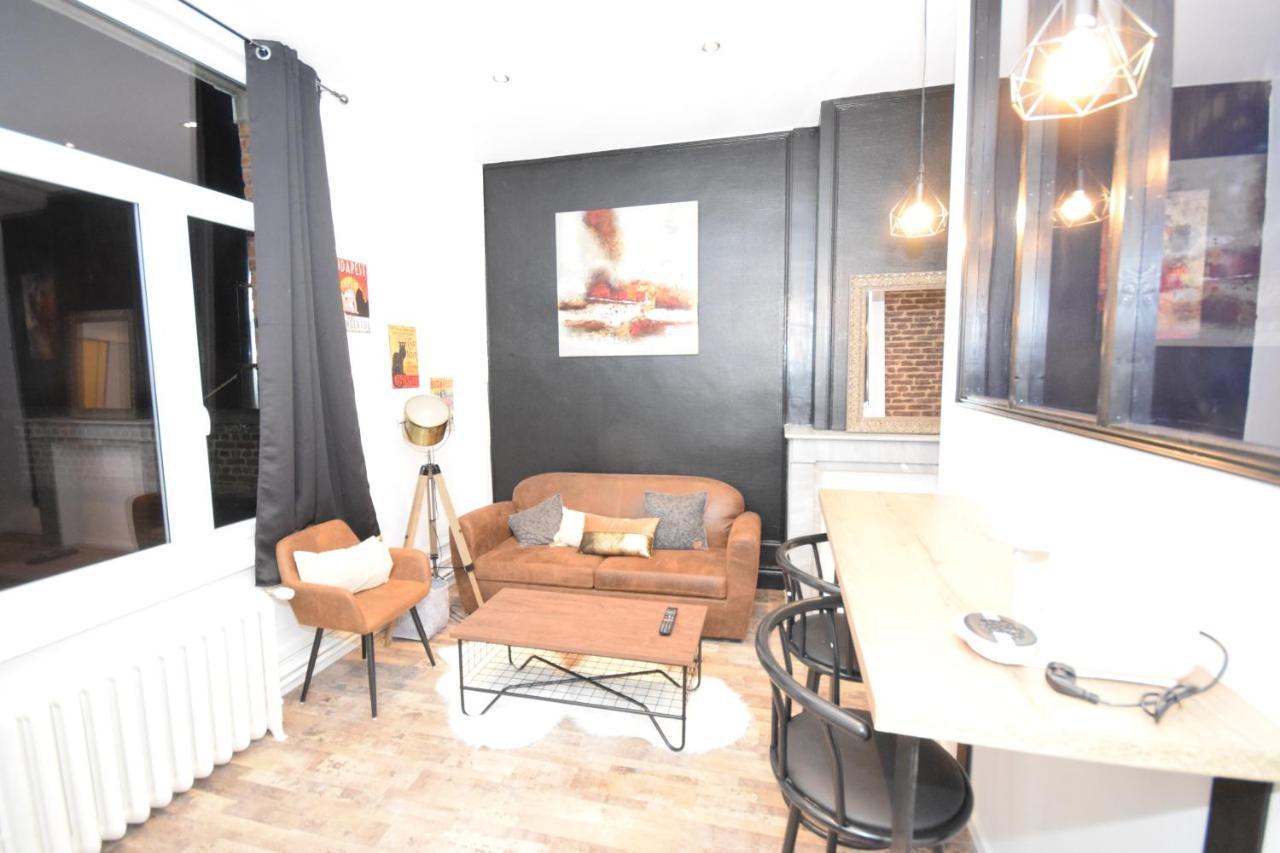 Lerelaisdodile11 - Bel Appart Chic Indust - Hypercentre - Tram Valenciennes Buitenkant foto